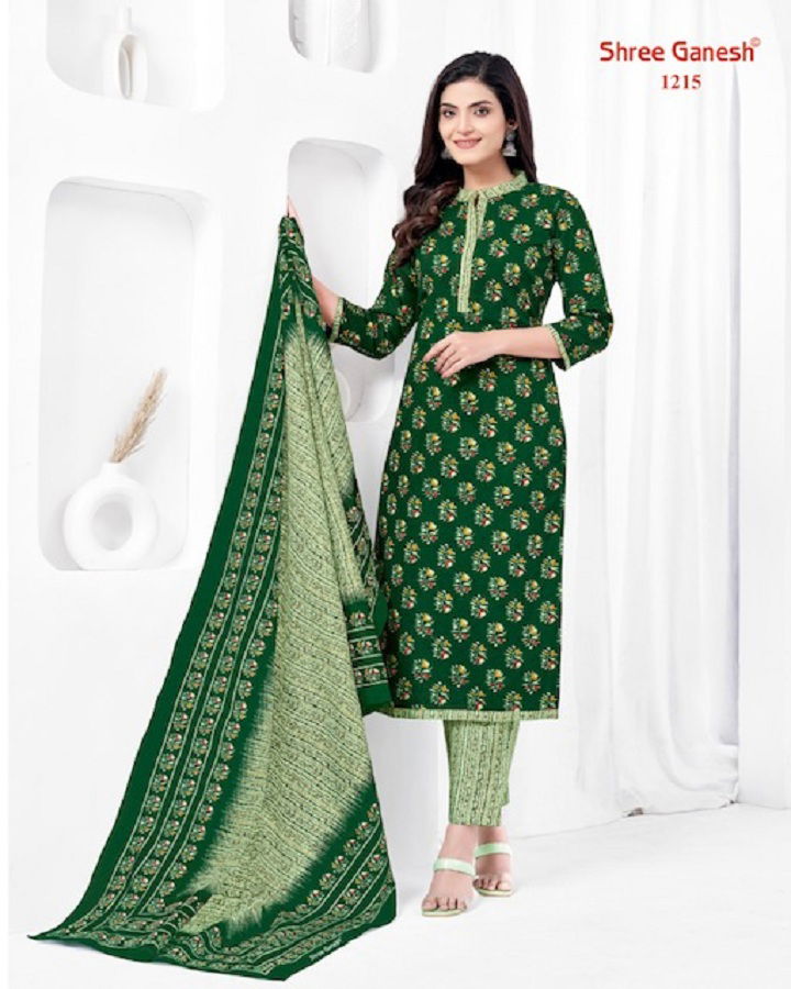 Shree Ganesh Vaani Vol 2 Printed Cotton Dress Material Catalog
